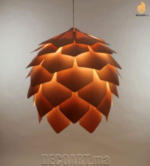 Luminaire sous forme de pomme de pin