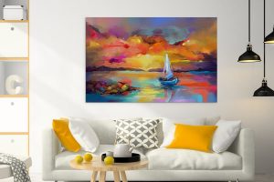 Colorful Abstract – Tableau Art abstrait